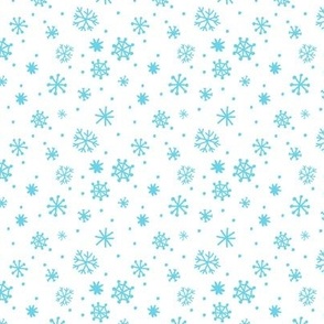 Doodled Snowflakes