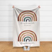 Rainbow blanket for James Michael Bobick