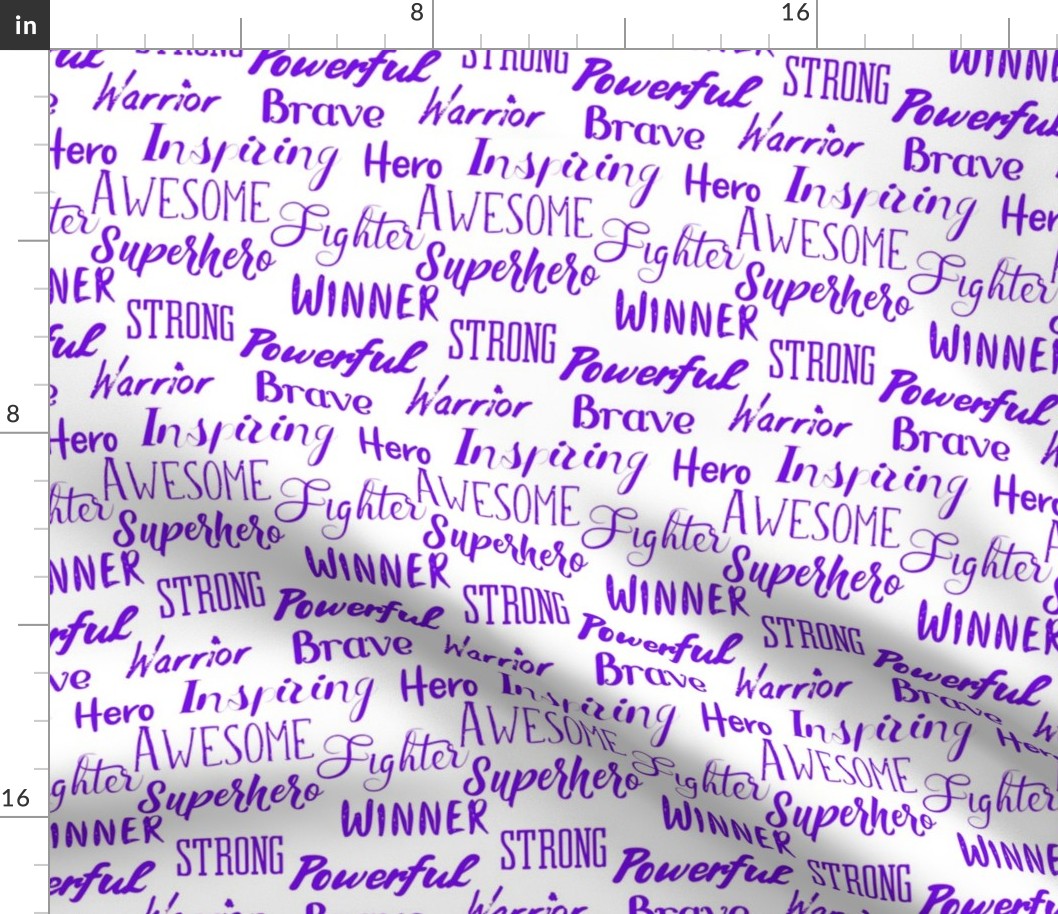 power words - purple