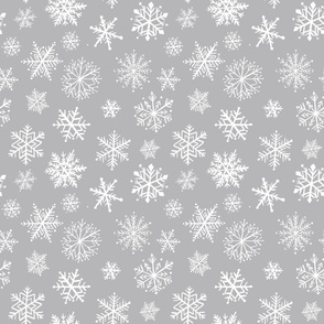 Snowflake AOP - Gray