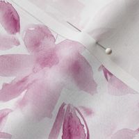 Orchid violet secret garden ll watercolor florals