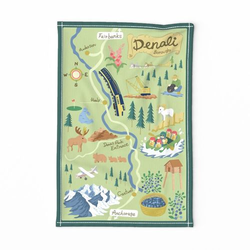 Denali Borough Map