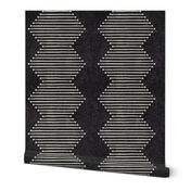 mud cloth - diamond - onyx - mud cloth inspired home decor wallpaper - LAD19