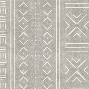 stone mud cloth - dots - mudcloth tribal - LAD19