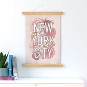 Vintage NYC Botanical and Map
