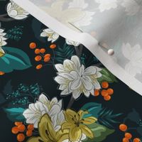 Summer Chintz - Dark Teal