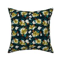 Summer Chintz - Dark Teal