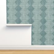 mud cloth - diamond - dusty blue - mud cloth inspired home decor wallpaper - LAD19