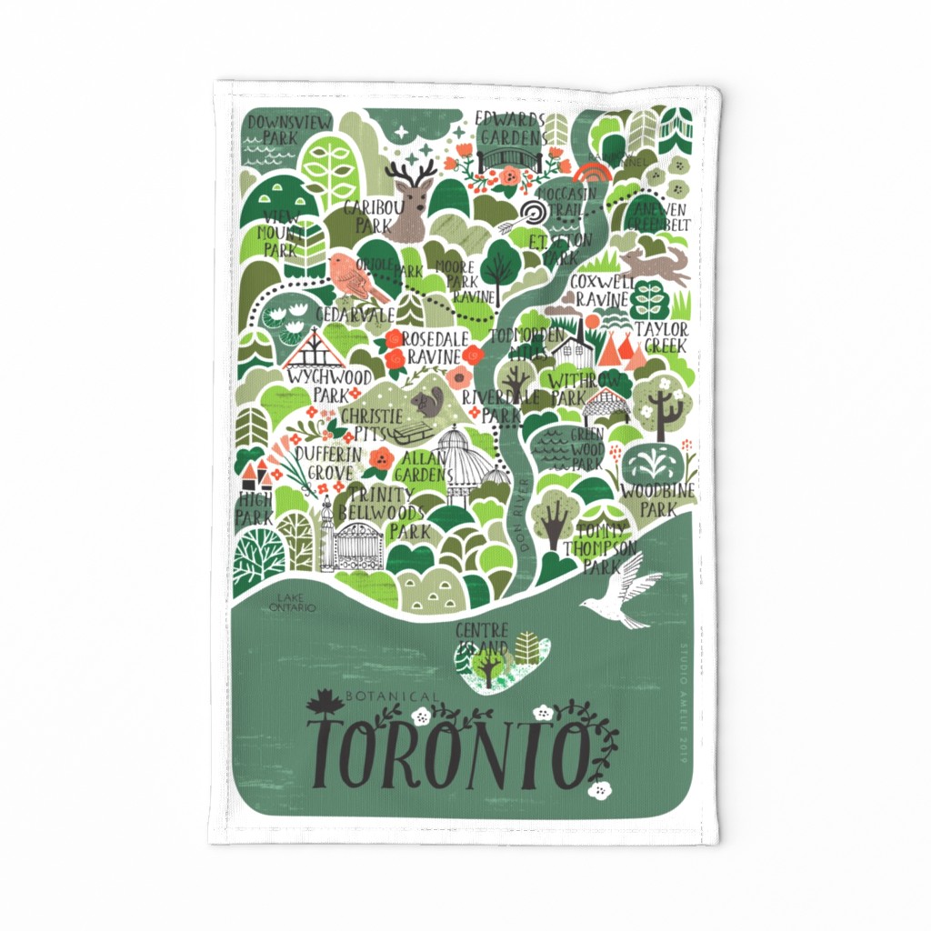 Toronto Botanical Map