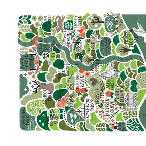Toronto Botanical Map