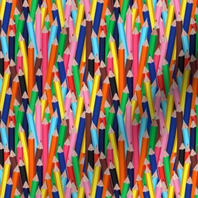 Colorful Pencils for School or Education