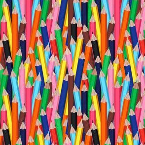 Colorful Pencils for School or Education