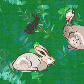 floral bunnies
