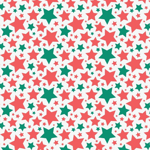 Red and Green Stars