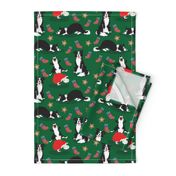 Normal scale • Christmas Border Collie green