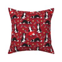 Small scale • Christmas Border Collie red