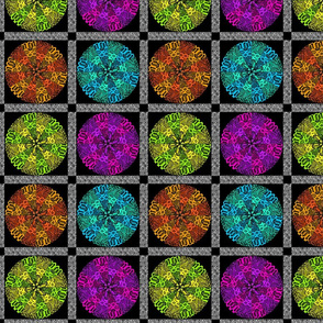 kaleidoscope quilt 8x8