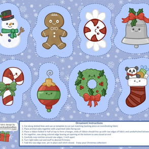sew your own Christmas decorations