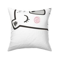 Large Bear 34 inch Pillow Plush Plushie Softie Cut & Sew