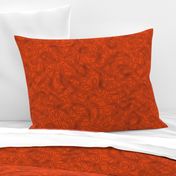 Topographic Map - Seamless - Orange