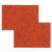 Topographic Map - Seamless - Orange