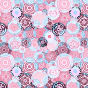 Kooky Kaleidoscope pink