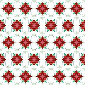 nouveau poinsettias