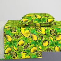 Lemon Lime Pop Art 