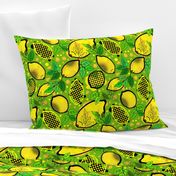 Lemon Lime Pop Art 