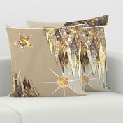 Shimmering Mountain Range (Gold large scale) 