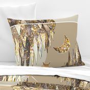 Shimmering Mountain Range (Gold large scale) 