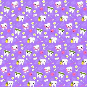 SMALL Happy Hawaii Teeth - Purple