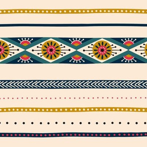 ethnic ornamental  lines_8