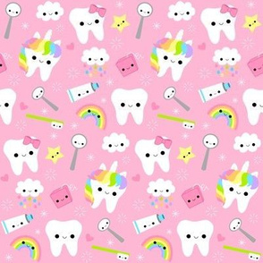 Happy Unicorn Teeth - Pink