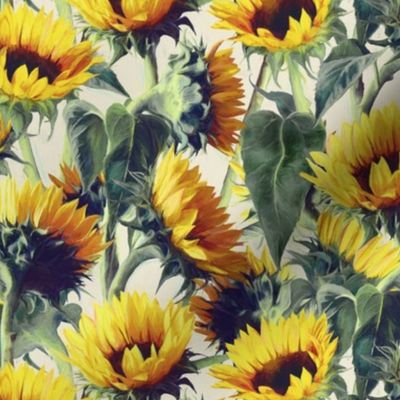 Sunflowers Forever - small print