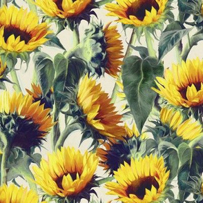 Sunflowers Forever - small print