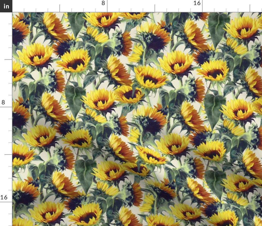 Sunflowers Forever - small print