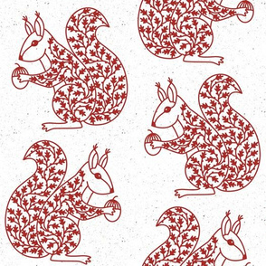 Squirrel Papercut