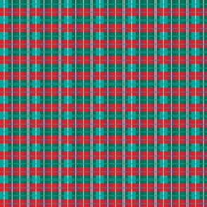 Normal scale • Green and red chess pattern