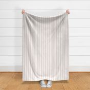 French Ticking ~ Aurore on White  