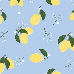 Lemon Zest Pale Blue