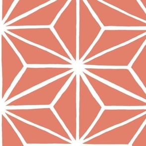 Star Tile, Coral // large