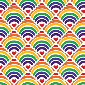 gay rainbow pattern