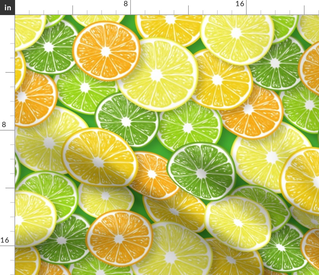 Citrus fruit slices 3