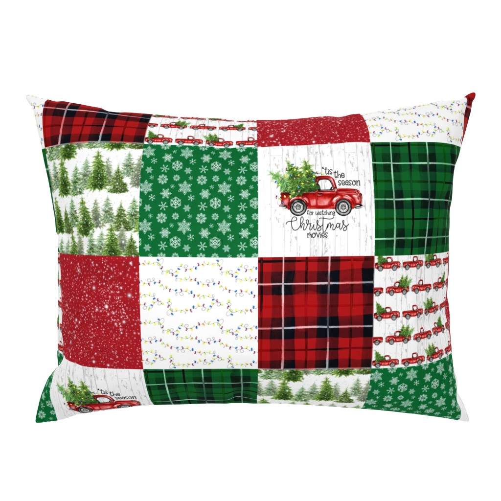 Christmas//Tis the Season - Wholecloth Cheater Quilt