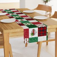 Christmas//Tis the Season - Wholecloth Cheater Quilt - Rotated