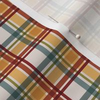 Farmhouse Chic: Multicolor Red & Yellow Plaid