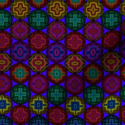Stained Glass - Purple, Indigo, Violet
