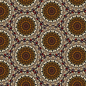 Floral Geometric Kaleidoscope