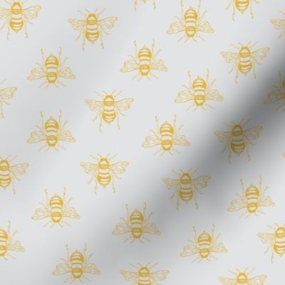 The Bees - Grey/Gold